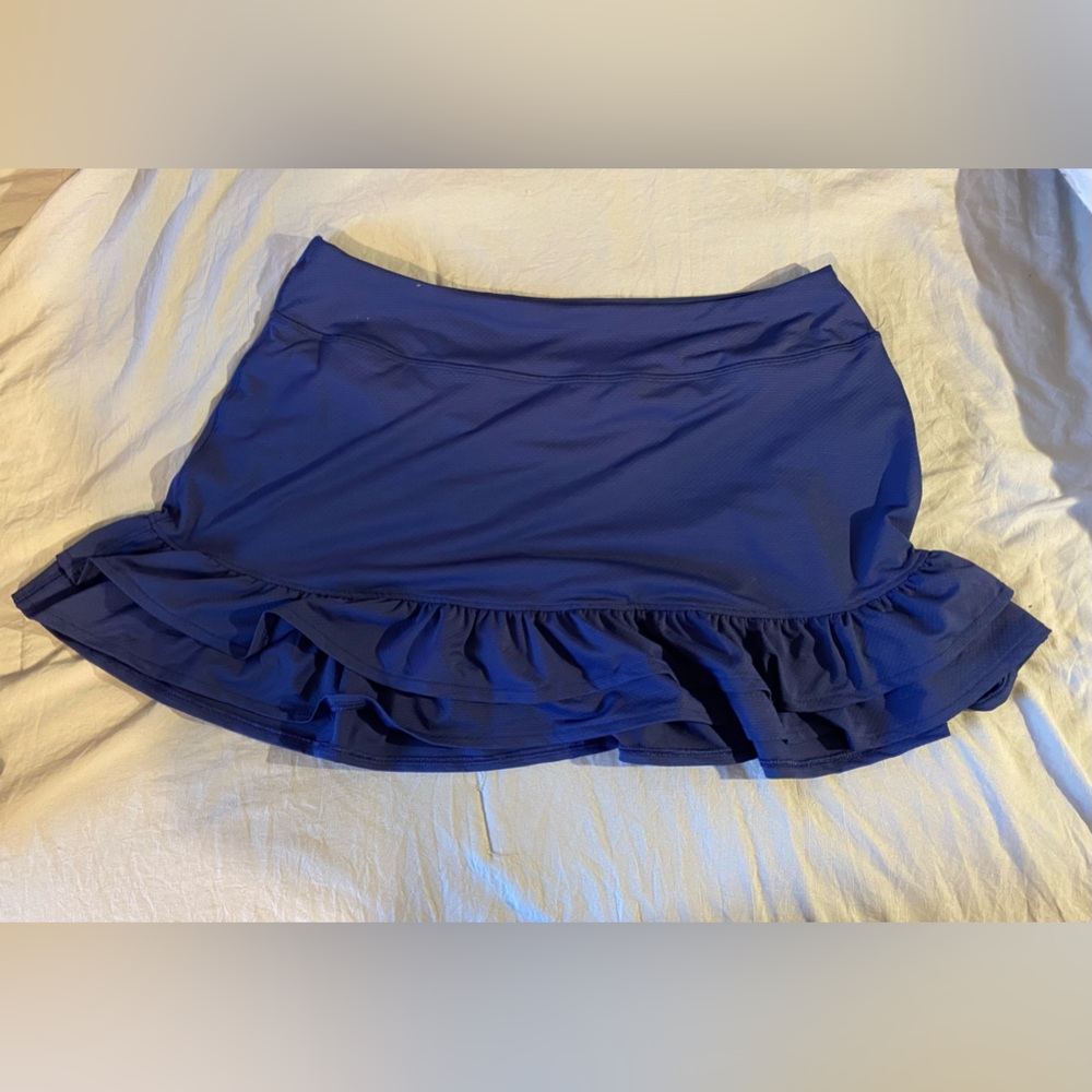 Gottex women’s golf skort, size xl in navy blue